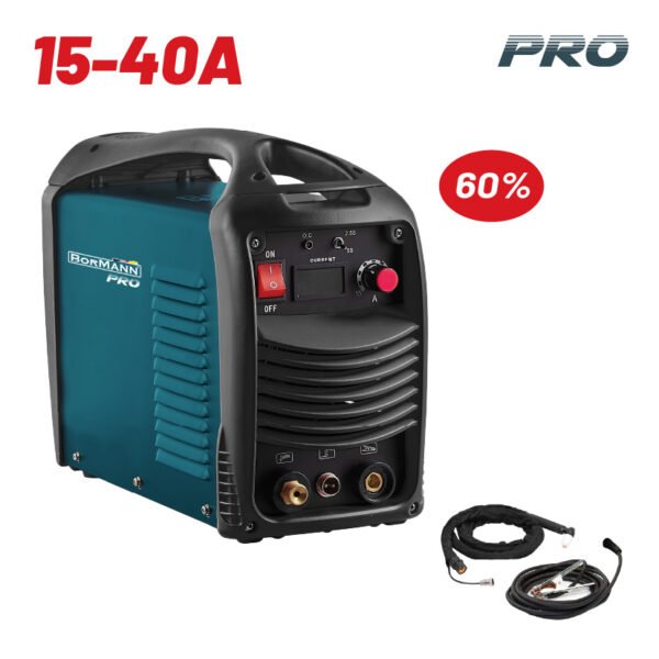PLASMA CUTTING INVERTER 15-40A - 60% 1-12mm