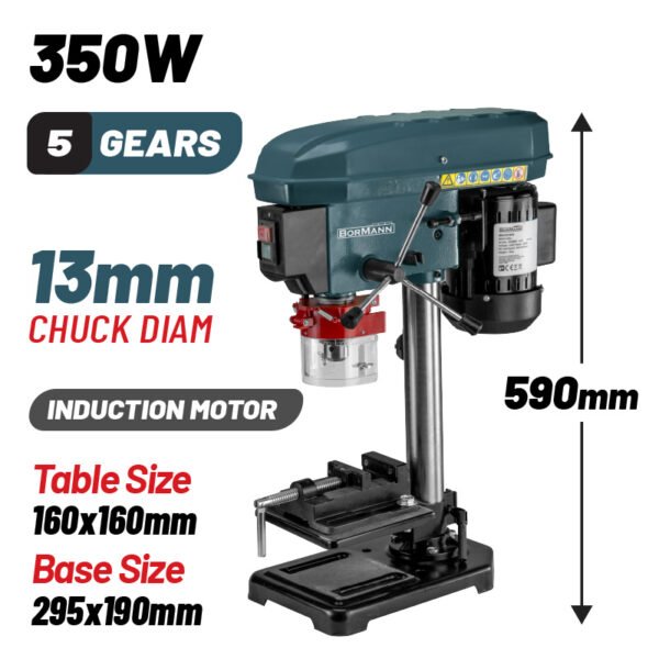 BENCH DRILL ,Φ13mm, 350W , H590mm