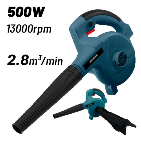 ELECTRIC BLOWER/VACUUM 500W, AIR FLOW 2.8m³/min