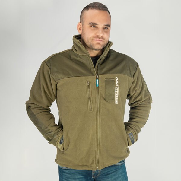 BORMANN Pro BPP7070 polar fleece jackets BOLOGNA 420gr M, khaki