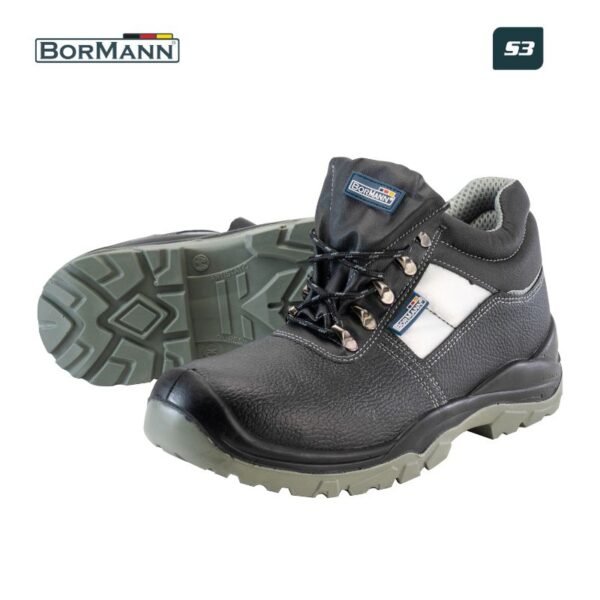 LEATHER SAFETY BOOTS ALASKA S3 BLACK LEATHER No 40