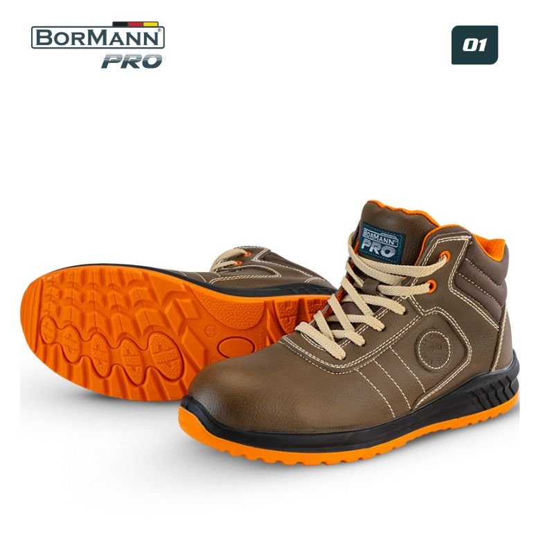 WORKING BOOT O1, NUBUCK LEATHER, DOVER No. 43
