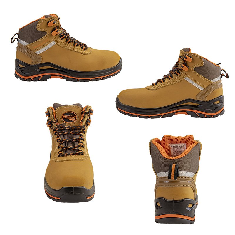BORMANN Pro BPP8214 Μποτάκι Ασφαλείας S3 SR Desert No 46 - Image 4