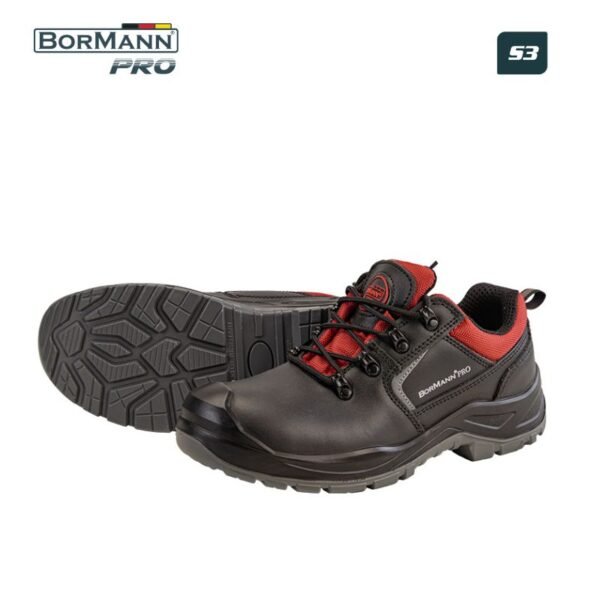 SAFETY SHOES S3 LG SR, BLACK, NUBUCK LEATHER, WATERPROOF, LEON, No 43