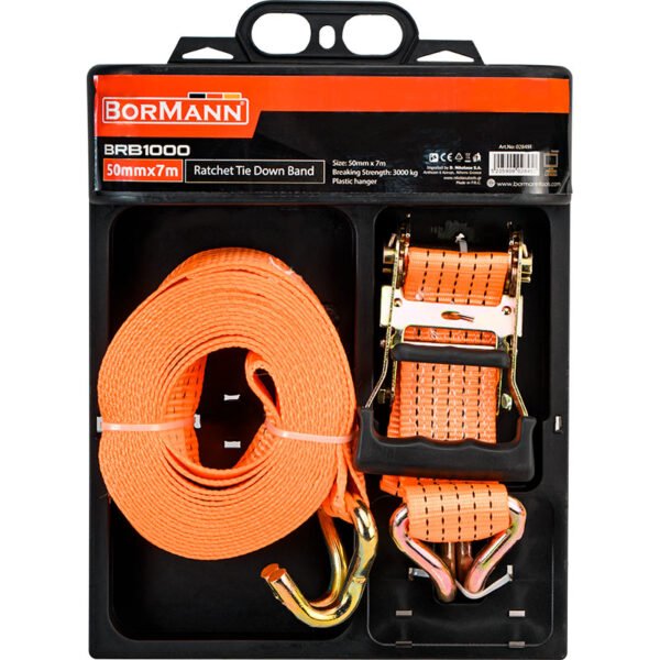 RATCHET TIE DOWN BAND 50mm x 7m