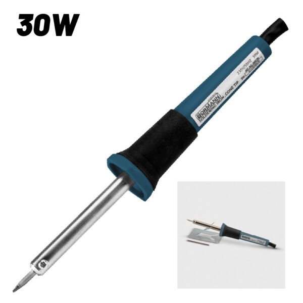 SOLDERING IRON, 30W, CONE TIP