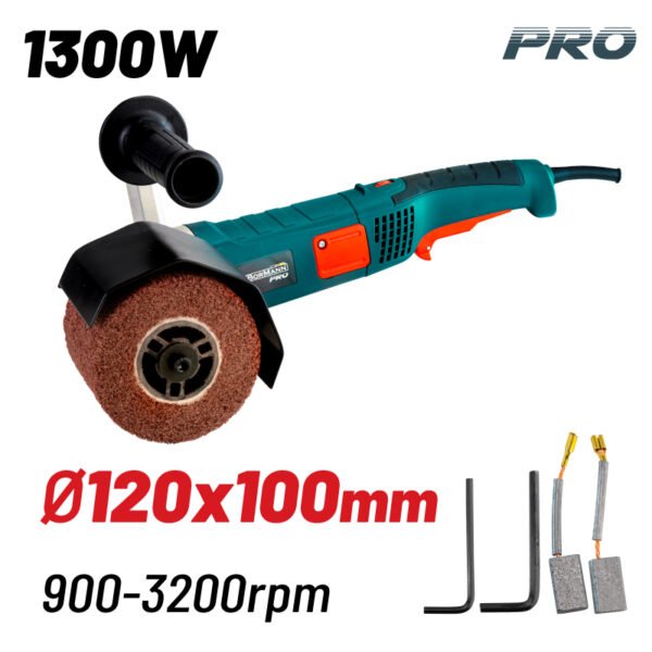 BURNISHING POLISHER 1300W,900-3200rpm, ACCESSORIES