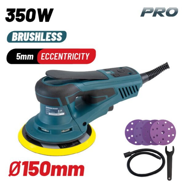 ELECTRIC ORBITAL SANDER 350W,230V50HZ WITH EMC