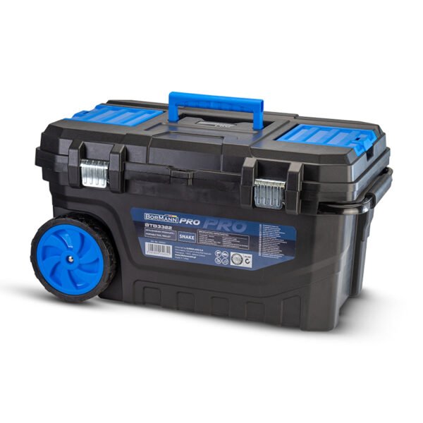 TOOL TROLLEY, TELESCOPIC HANDLE &EXTRA TOP STORAGE, 65x40x35cm