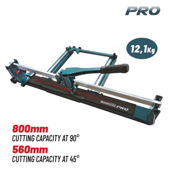 BORMANN PRO BTC2202 Professional tile cutter 800mm with extension bracket