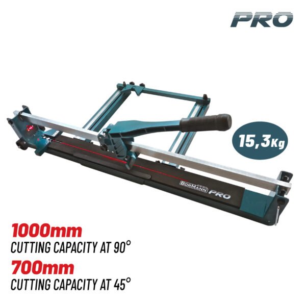 BORMANN Pro BTC2502 Professional tile cutter 1000mm with extension bracket