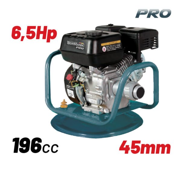 CONCRETE VIBRATOR GASOLINE ENGINE 6,5HP, 196cc, ROTATION SPEED 3600rpm, 26Kg