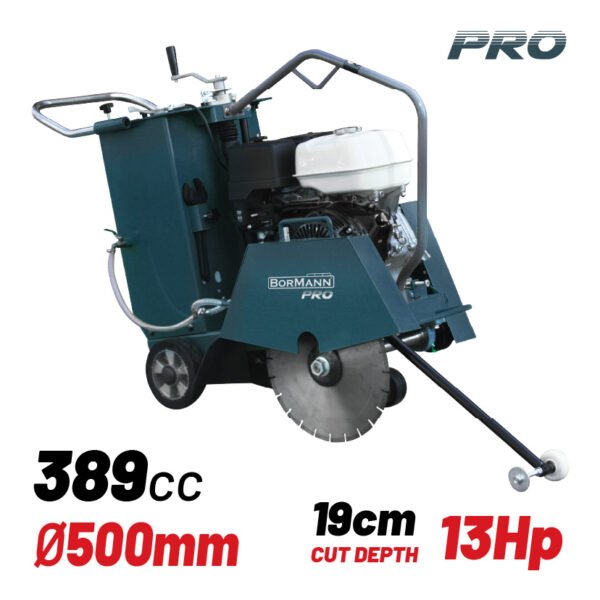 CONCRETE CUTTER PETROL ENGINE 13HP, 389cc, CUTTING BLADE Φ500mm , 110Kg