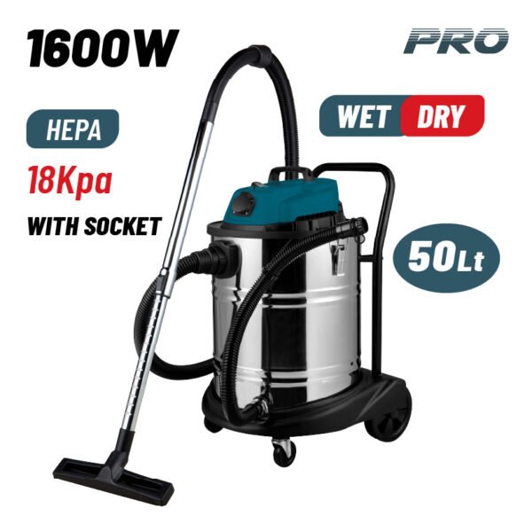 DRY & WET VACUUM CLEANER 1600W