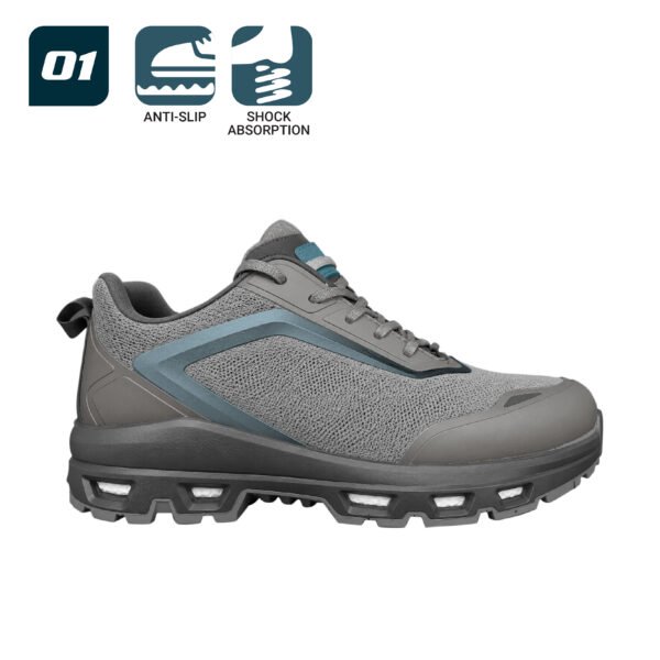 SPORT SHOES O1 SR FO, GREY, RAINIER No 40